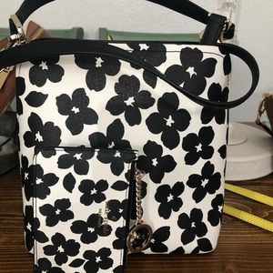 Set Kate spade small bucket with card holder